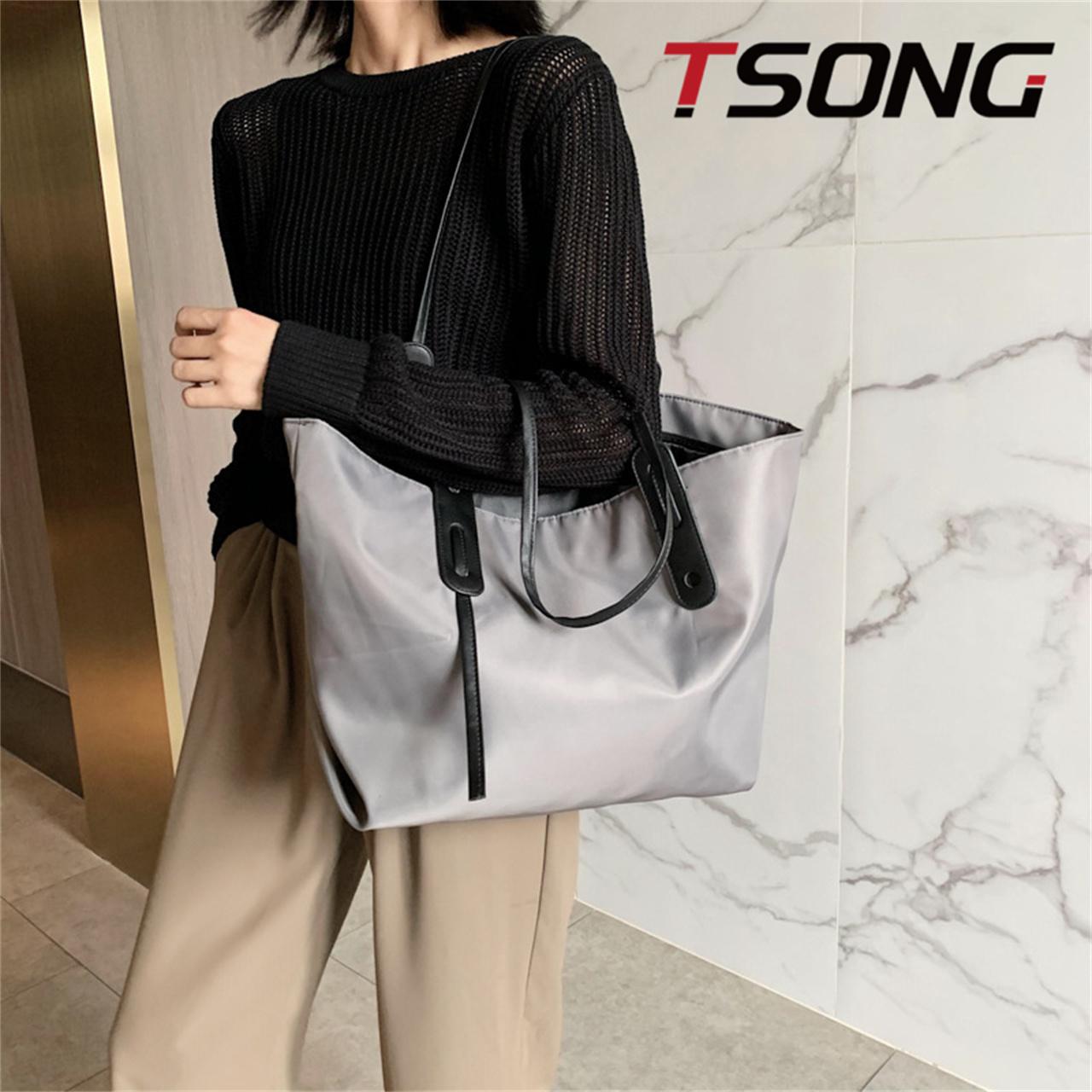 TSONG large capacity Oxford cloth shoulder bag new arrival, suitable for travel and female students, handbag #9 64