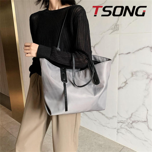 TSONG large capacity Oxford cloth shoulder bag new arrival, suitable for travel and female students, handbag #9 64